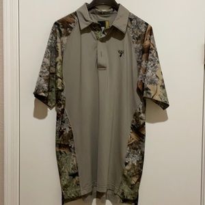 Men’s Shadow Camo Polo Shirt
